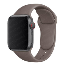 Load image into Gallery viewer, Silicone Strap For Apple Watch band 40mm 44mm 45mm 41mm 38mm 42mm 44 mm Rubber watchband bracelet iWatch serie 3 4 5 6 se 7 band
